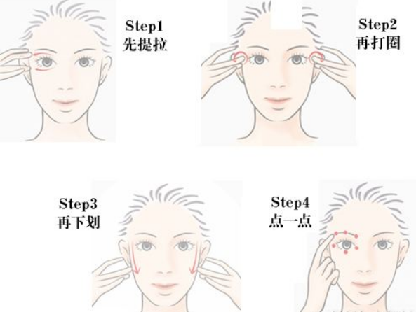 眼霜的正确打开方法
